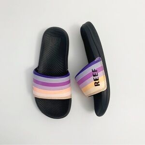 REEF Women's Multi Color Slide Sandals ~ 6
